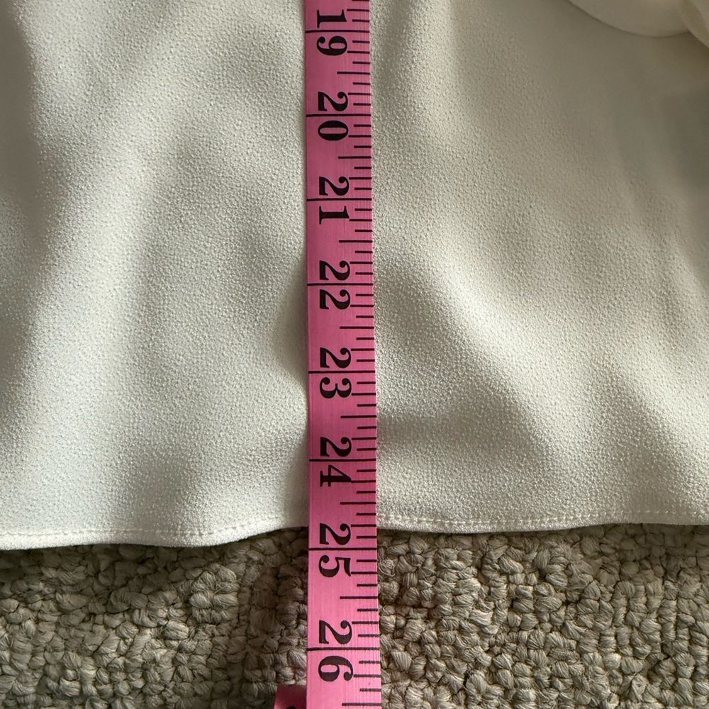 H&M Cream Ruffle Sleeve Blouse - Picture 11 of 12